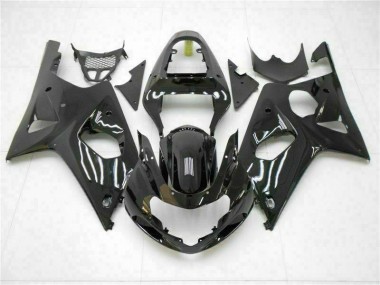 Carenado Suzuki GSXR 1000 K1 2000-2002 - Brillante Negro