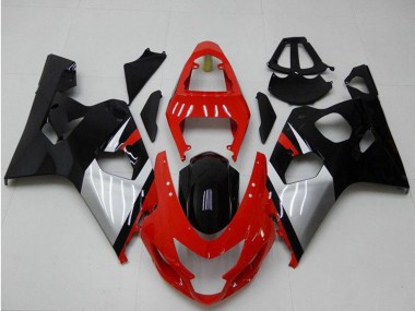 Comprar Carenados Moto Suzuki GSXR 600/750 2004-2005 - Rojo Plata Negro