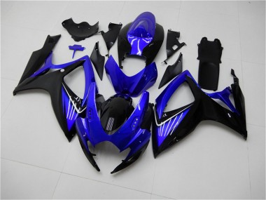 Comprar Carenados Moto Suzuki GSXR 600/750 2006-2007 - Azul Negro Brillante