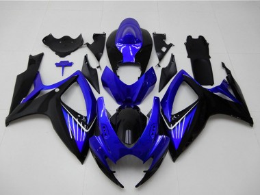 Comprar Carenados Moto Suzuki GSXR 600/750 2006-2007 - Azul Negro Brillante