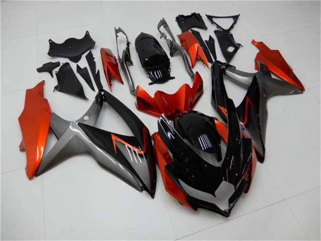 Comprar Carenados Moto Suzuki GSXR 600/750 2008-2010 - Naranja Gris Negro Brillante