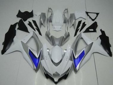 Comprar Carenados Moto Suzuki GSXR 600/750 2008-2010 - Plata Blanco Azul Negro