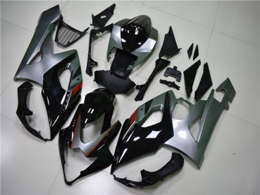 Comprar Carenado Moto Suzuki GSXR 1000 2005-2006 - Negro Brillante Plata