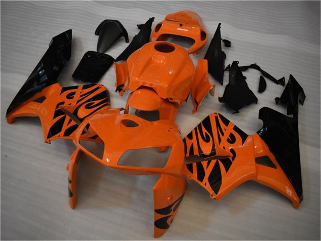 Comprar Carenado Moto Honda CBR600RR 2005-2006 - Naranja Negro Llama
