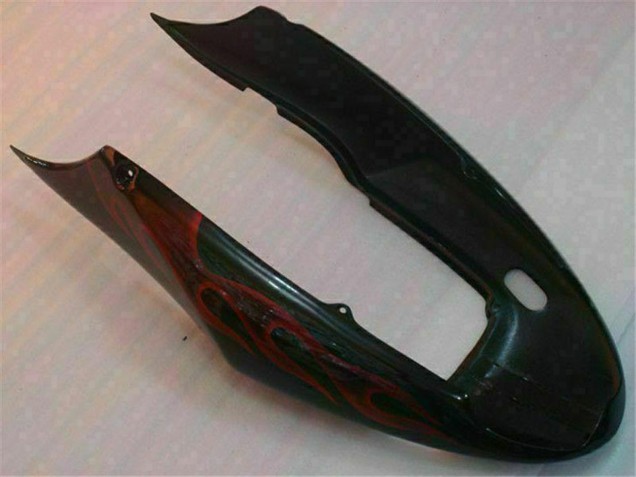 Comprar Carenados Moto Honda CBR600 F4i 2004-2007 - Negro Brillante Rojo Llama