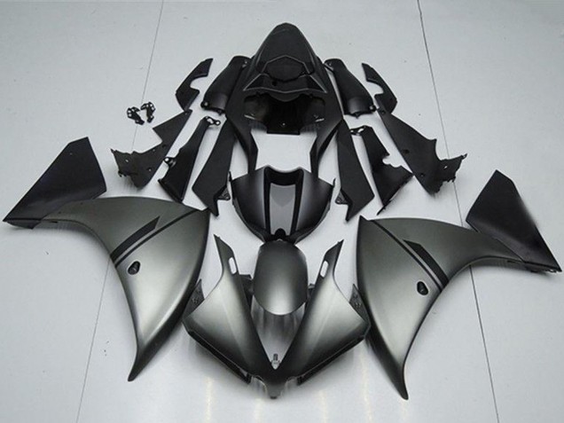 Comprar Carenados Moto Yamaha YZF R1 2012-2014 - Gris Mate Negro Mate