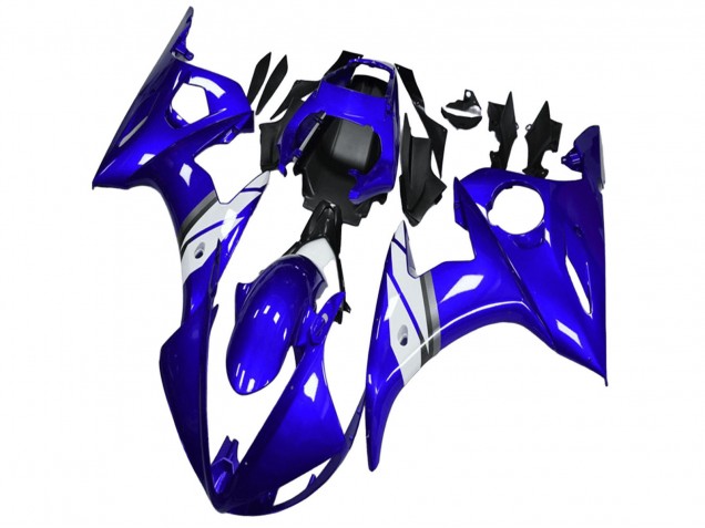Comprar Carenados Moto Yamaha YZF R6 2003-2004 - Azul Blanco