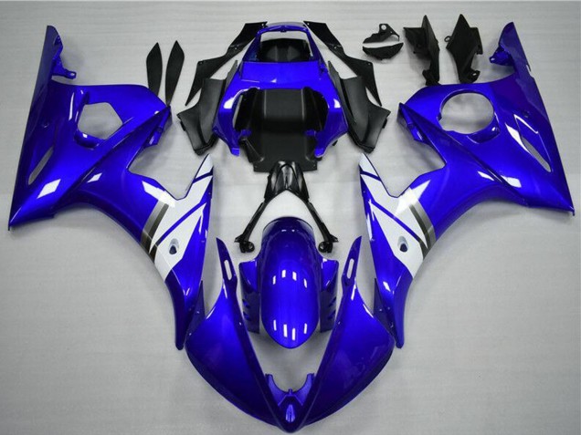 Comprar Carenados Moto Yamaha YZF R6 2003-2004 - Azul Blanco