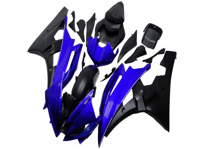 Comprar Carenado Moto Yamaha YZF R6 2006-2007 - Azul Negro Mate