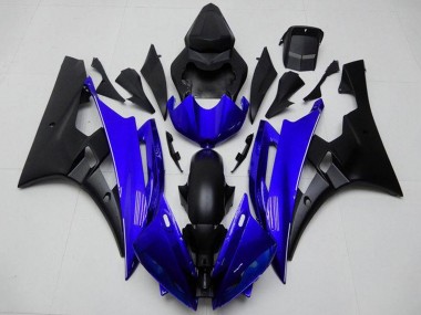 Comprar Carenado Moto Yamaha YZF R6 2006-2007 - Azul Negro Mate