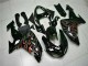 Comprar Kits Carenado Moto Kawasaki ZX10R 2006-2007 - Negro Brillante Rojo Llama