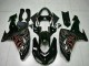 Comprar Kits Carenado Moto Kawasaki ZX10R 2006-2007 - Negro Brillante Rojo Llama