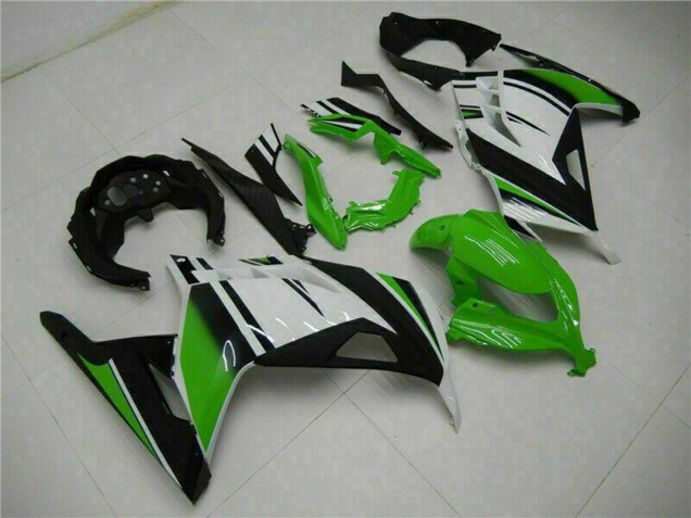 Comprar Carenados Moto Kawasaki Ninja 300 EX300R 2013-2024 - Blanco Verde Negro