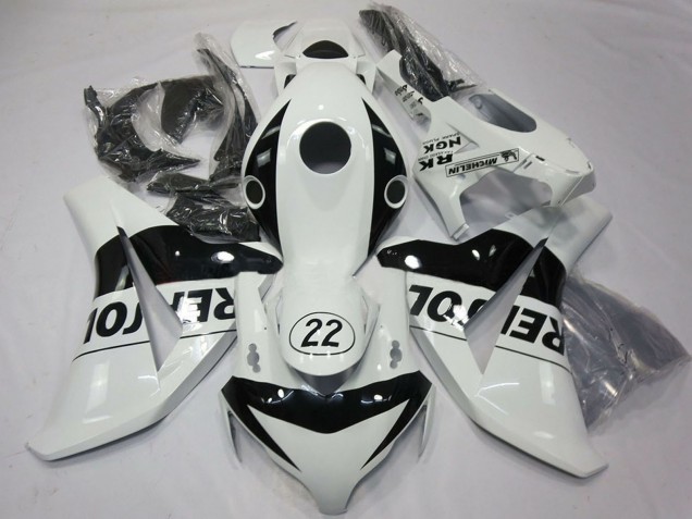 Comprar Carenados Moto Honda CBR1000RR 2008-2011 - Blanco Negro Brillante Repsol 22