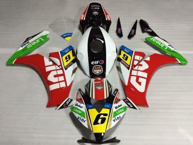 Comprar Carenados Moto Honda CBR1000RR 2012-2016 - Blanco Rojo Amarillo Verde Givi 6