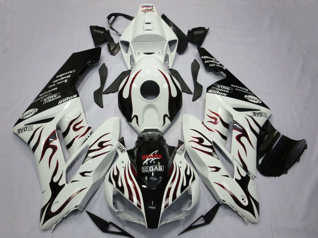 Comprar Carenados Moto Honda CBR1000RR 2004-2005 - Blanco Negro Brillante Rojo Llama