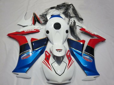 Comprar Carenados Moto Honda CBR1000RR 2012-2016 - Blanco Rojo Azul Motul