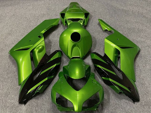 Comprar Carenados Moto Honda CBR1000RR 2004-2005 - Verde Negro Brillante Raya