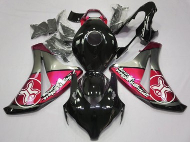 Comprar Carenados Moto Honda CBR1000RR 2008-2011 - Rosa Gris Negro Brillante