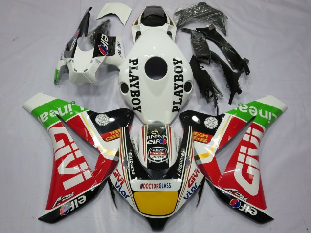 Comprar Carenados Moto Honda CBR1000RR 2008-2011 - Blanco Rojo Amarillo Verde Negro Givi Playboy