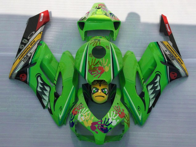 Comprar Carenados Moto Honda CBR1000RR 2004-2005 - Verde Amarillo Negro Rojo Tiburón