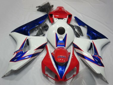Comprar Carenados Moto Honda CBR1000RR 2006-2007 - Blanco Rojo Azul HRC OEM Estilo