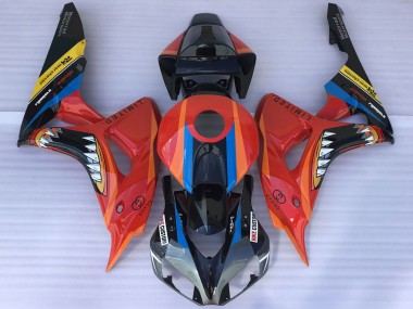 Comprar Carenados Moto Honda CBR1000RR 2006-2007 - Rojo Azul Amarillo Negro Brillante Tiburón