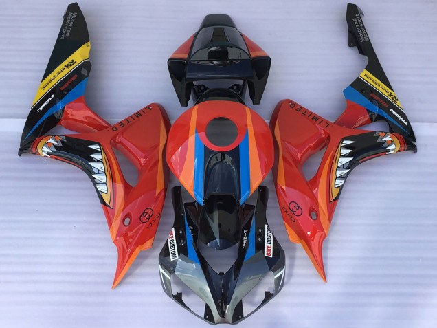 Comprar Carenados Moto Honda CBR1000RR 2006-2007 - Rojo Azul Amarillo Negro Brillante Tiburón
