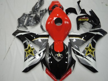 Comprar Carenados Moto Honda CBR1000RR 2008-2011 - Blanco Rojo Negro Brillante RockStar Estilo