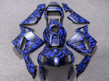 Comprar Carenados Moto Honda CBR600RR 2003-2004 - Azul Negro Camouflage