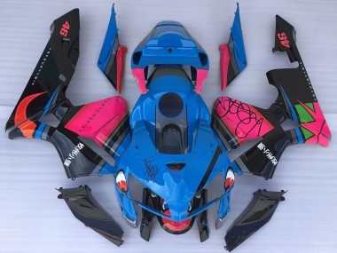 Comprar Carenados Moto Honda CBR600RR 2005-2006 - Azul Tiburón Rosa