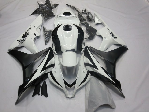Comprar Carenados Moto Honda CBR600RR 2007-2008 - Blanco Negro Mate OEM Estilo