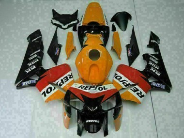Comprar Carenados Moto Honda CBR600RR 2005-2006 - Naranja Blanco Rojo Negro Repsol