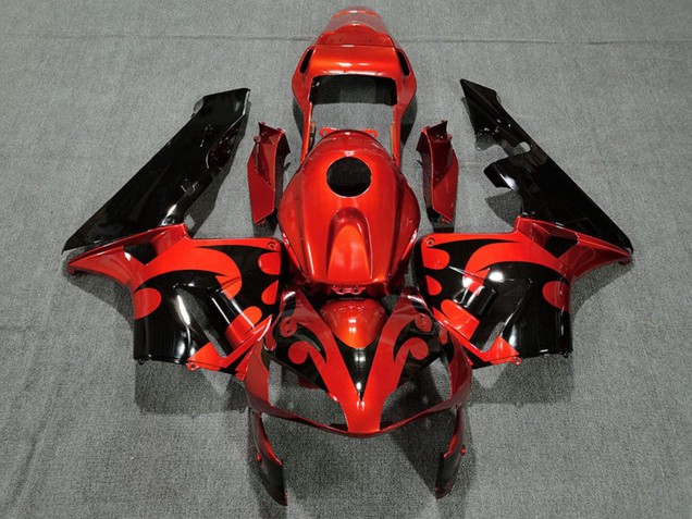 Comprar Carenado Moto Honda CBR600RR 2003-2004 - Rojo Negro Brillante