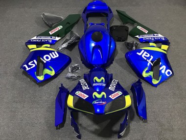 Comprar Carenados Moto Honda CBR600RR 2003-2004 - Azul Amarillo Verde MoviStar