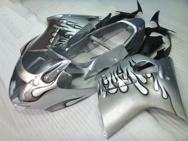 Comprar Carenados Moto Honda CBR1100XX Blackbird 1996-2007 - Plata Negro Llama