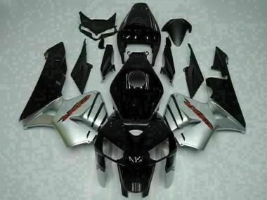 Comprar Carenados Moto Honda CBR600RR 2005-2006 - Negro Brillante Plata