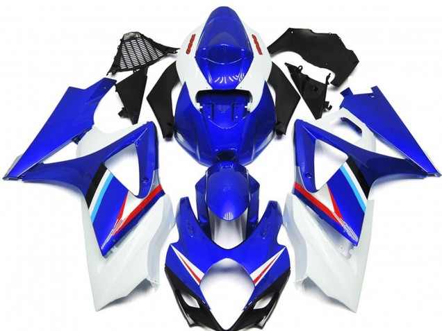 Comprar Carenados Moto Suzuki GSXR 1000 2007-2008 - Azul Blanco Rojo Negro