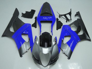 Comprar Carenados Moto Suzuki GSXR 1000 2003-2004 - Azul Plata Negro