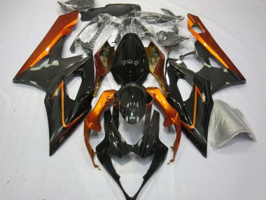 Comprar Carenados Moto Suzuki GSXR 1000 2005-2006 - Burnt Naranja Negro