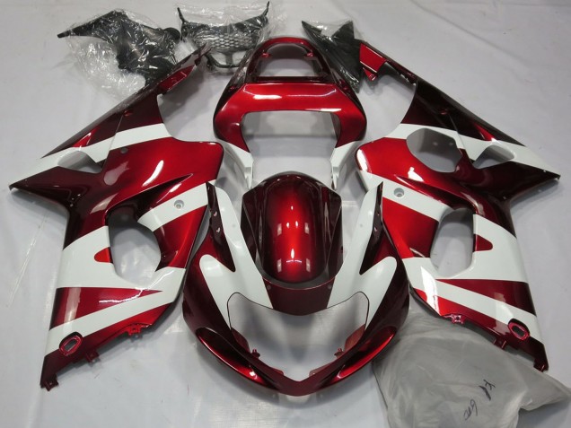 Comprar Carenados Moto Suzuki GSXR 1000 2000-2002 - Blanco Rojo