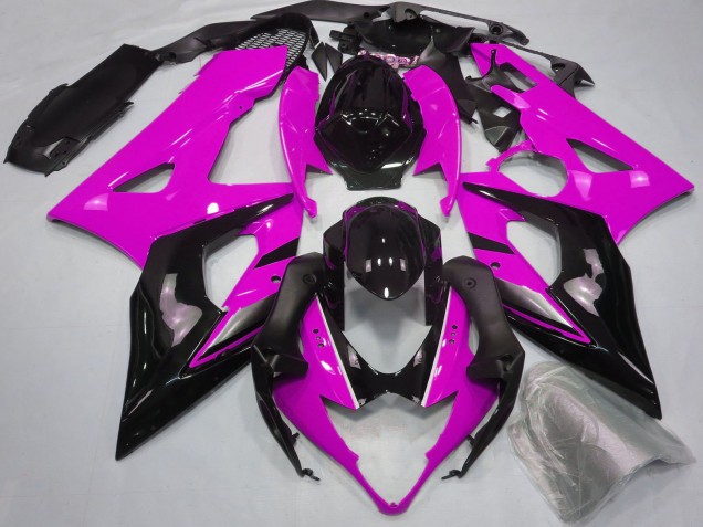 Comprar Carenados Moto Suzuki GSXR 1000 2005-2006 - Rosa Negro Brillante