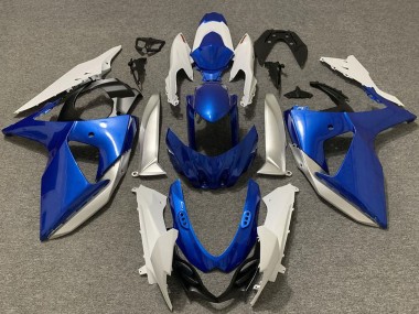 Comprar Carenados Moto Suzuki GSXR 1000 2009-2016 - Blanco Plata Azul