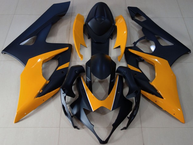 Comprar Carenados Moto Suzuki GSXR 1000 2005-2006 - Negro Mate Naranja Claro
