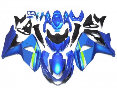 Comprar Carenados Moto Suzuki GSXR 1000 2009-2016 - Azul Verde Negro