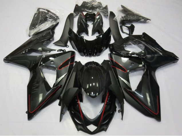 Comprar Carenados Moto Suzuki GSXR 1000 2009-2016 - Negro Brillante Rojo