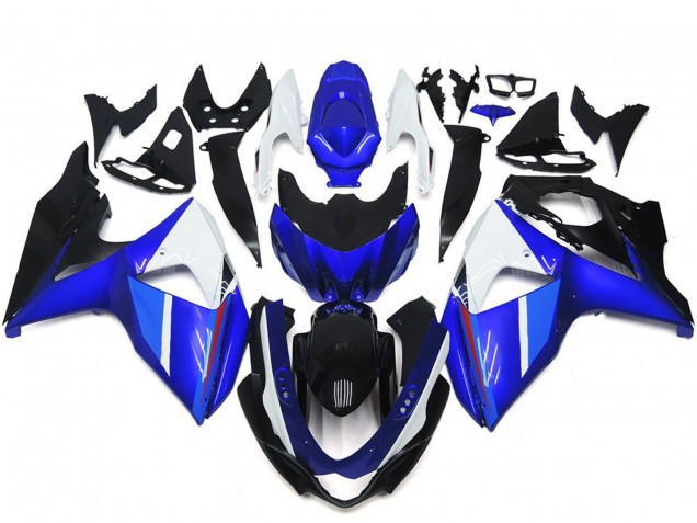 Comprar Carenados Moto Suzuki GSXR 1000 2009-2016 - Blanco Azul Negro
