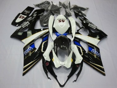 Comprar Carenados Moto Suzuki GSXR 1000 2005-2006 - Blanco Azul Negro Amarillo Viru