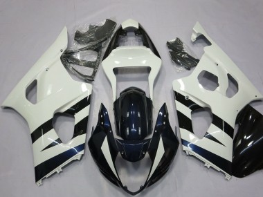 Comprar Carenados Moto Suzuki GSXR 1000 2003-2004 - Blanco Negro Brillante
