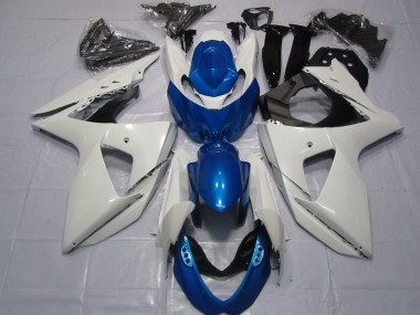 Comprar Carenados Moto Suzuki GSXR 1000 2009-2016 - Blanco Azul
